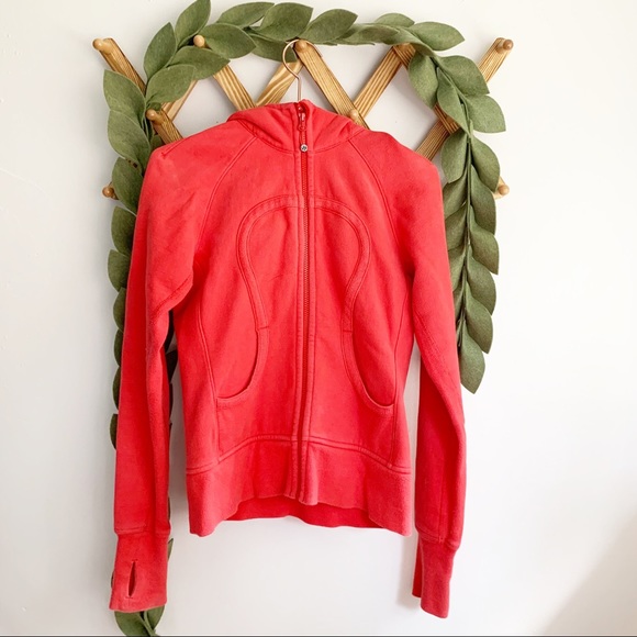 lululemon athletica Jackets & Blazers - Lululemon Red Scuba Hoodie
